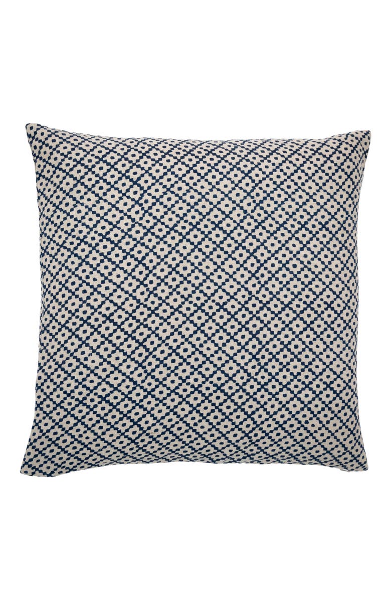 Alamwar Kenya Indigo Decorative Pillow, Main, color, Indigo
