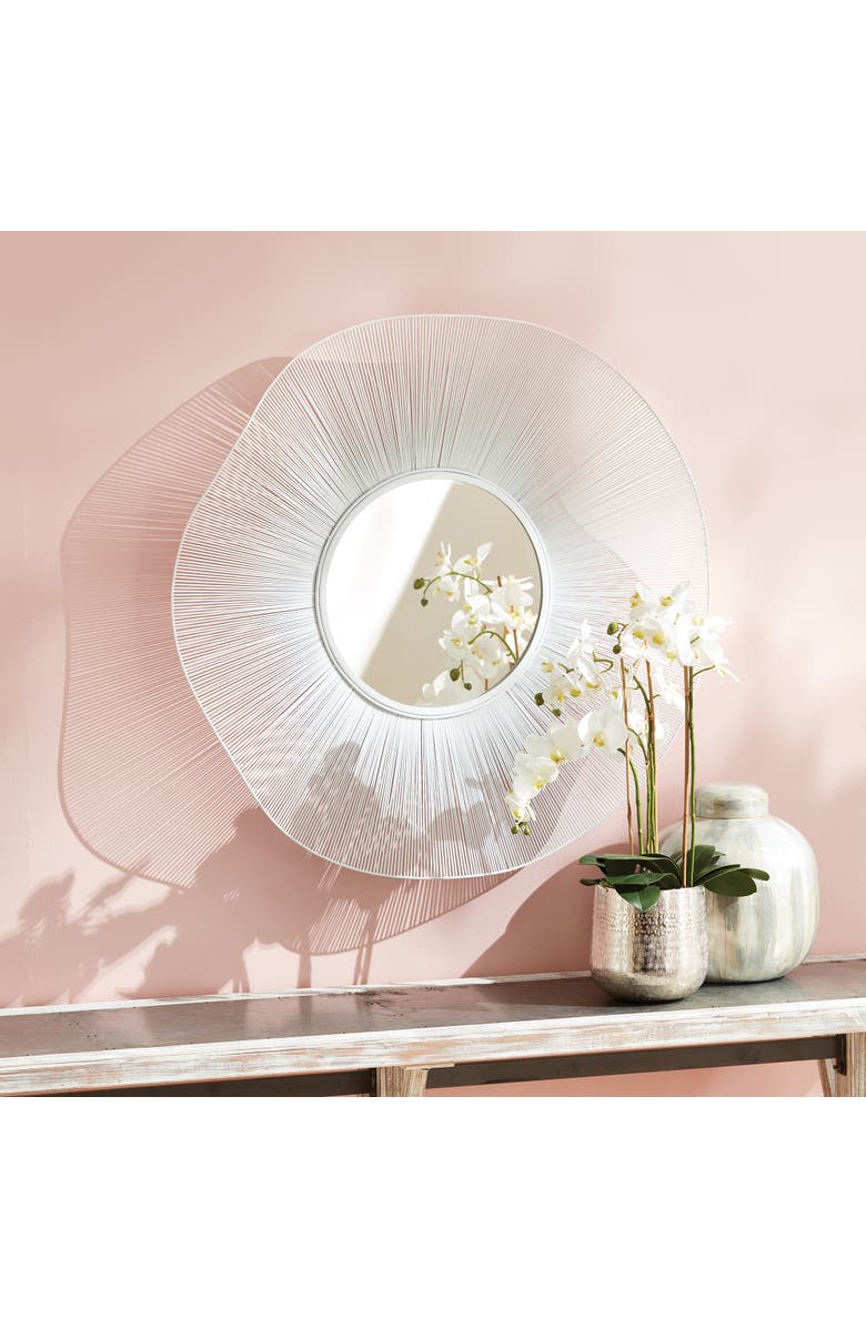 Napa Home & Garden Esme Mirror 40", Alternate, color, White