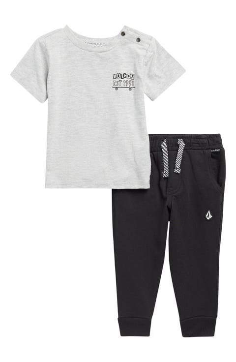 Skate Graphic Short Sleeve Tee & Joggers Set