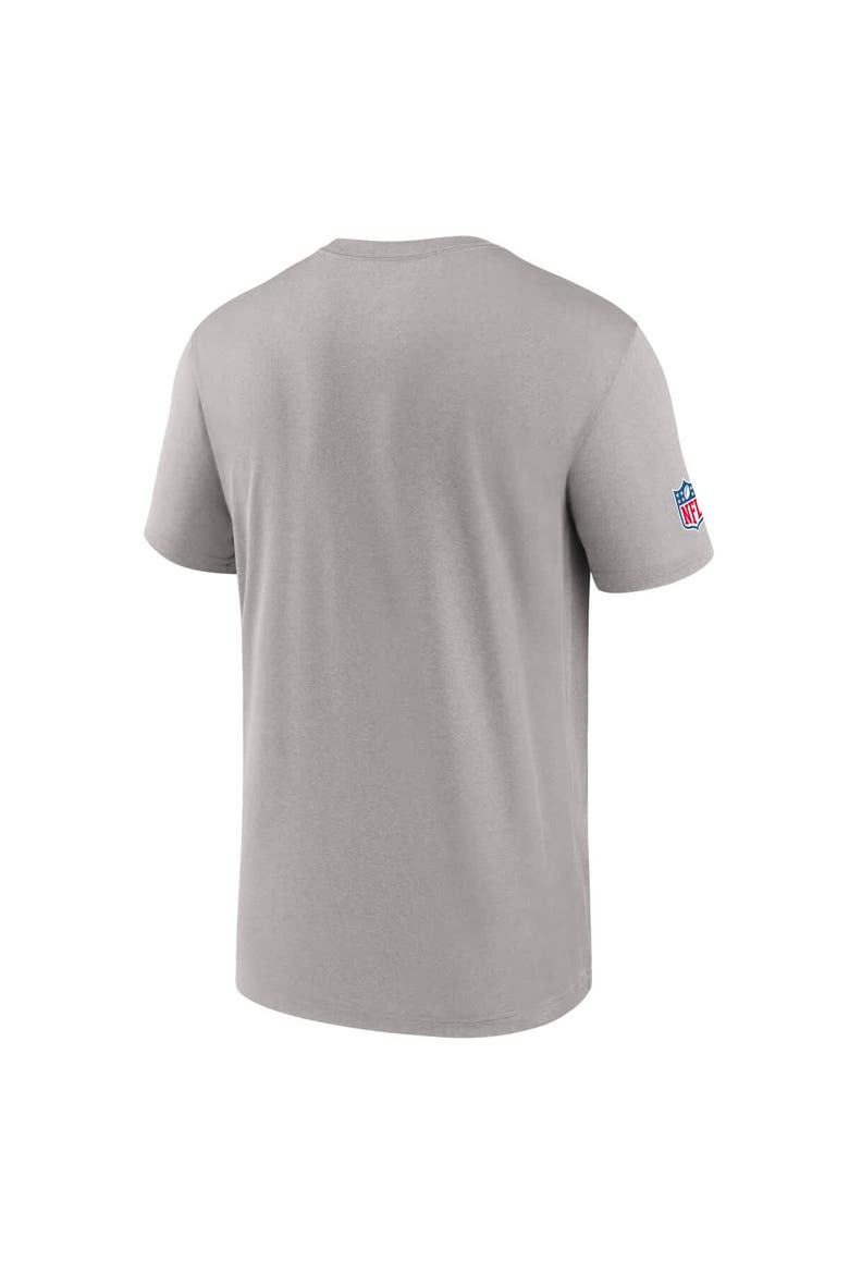 Men's Nike Gray Miami Dolphins Sideline Legend Performance T-Shirt, Alternate, color, Gray