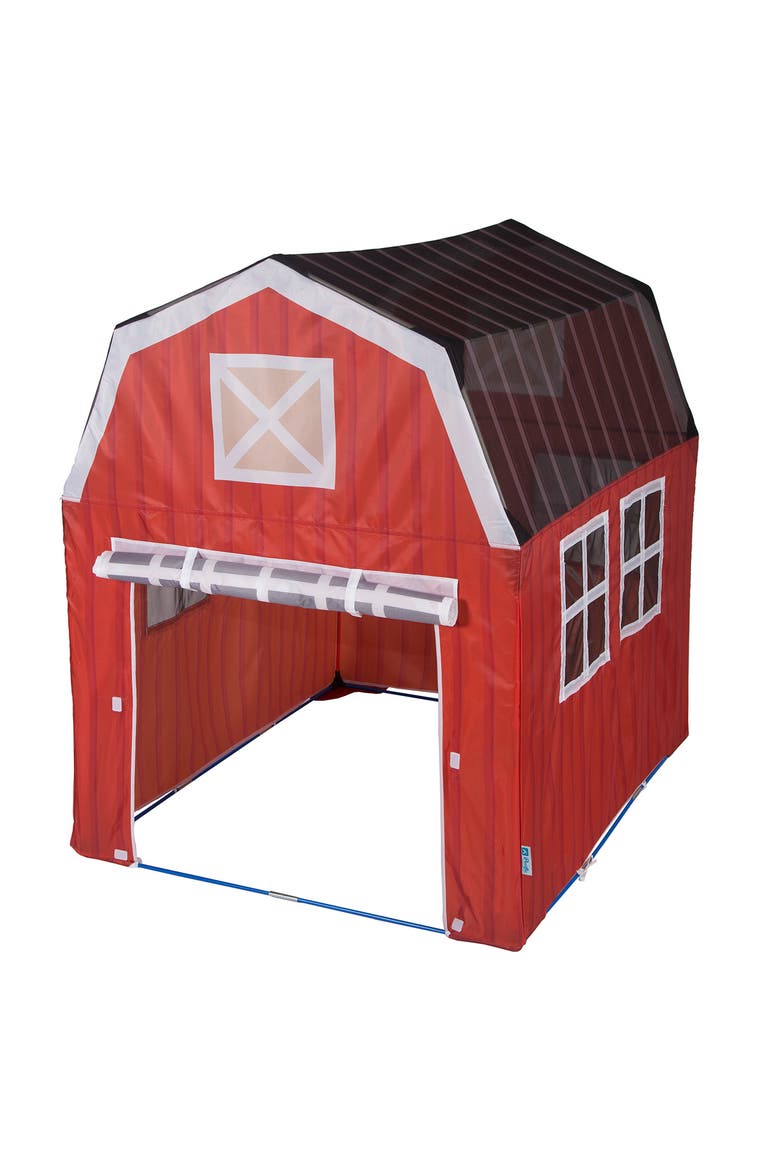 Barnyard Play House, Alternate, color, RED