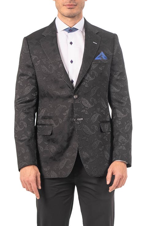 Socrate Resistance15 Paisley Jacquard Blazer
