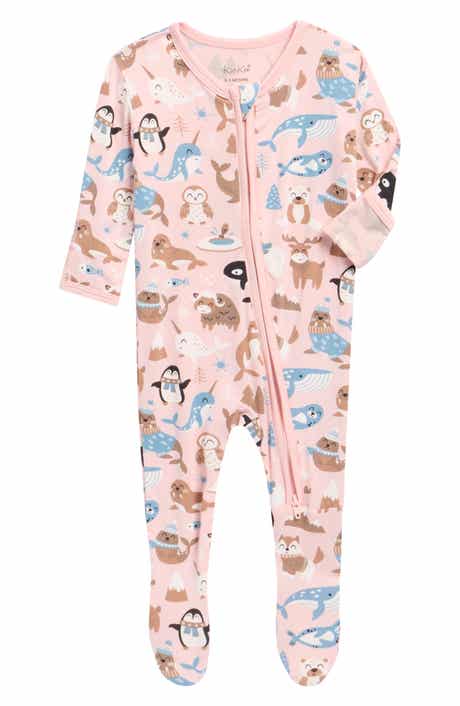 Print Zip Footie