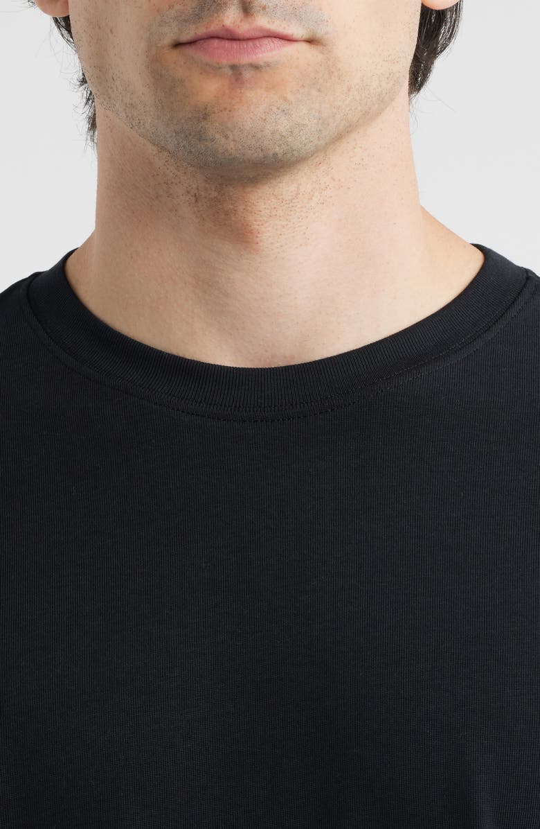 Mavi Jeans Crewneck T-Shirt, Alternate, color, Black