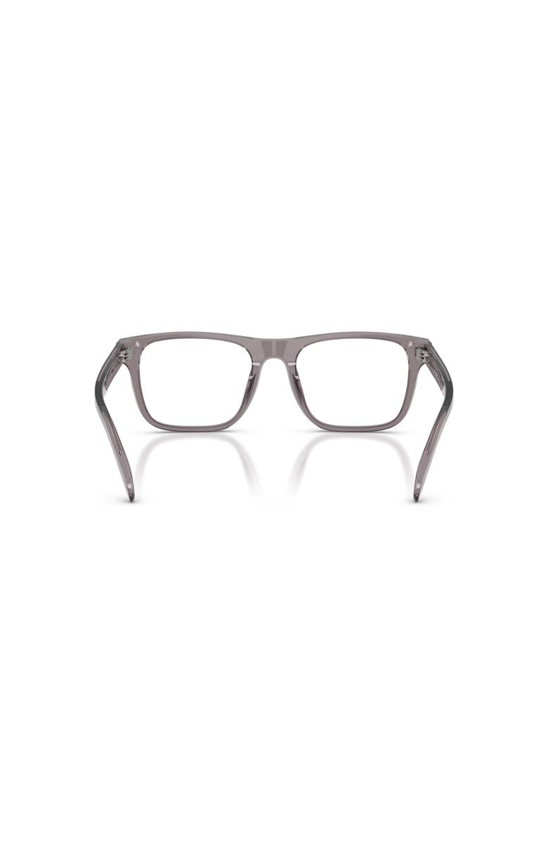 COACH 53mm Square optical glasses, Alternate, color, Grey