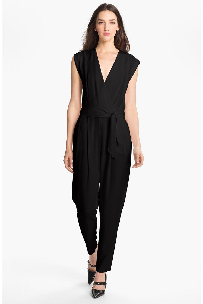 'Provence' Jumpsuit, Main, color, BLACK