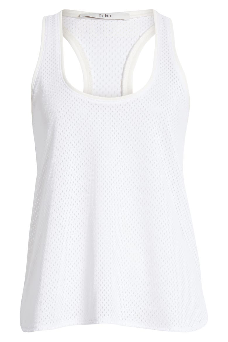 Sport Mesh Tank, Alternate, color, WHITE