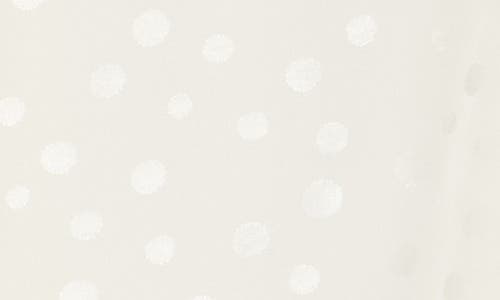 Liverpool Dot Popover Woven Top In White
