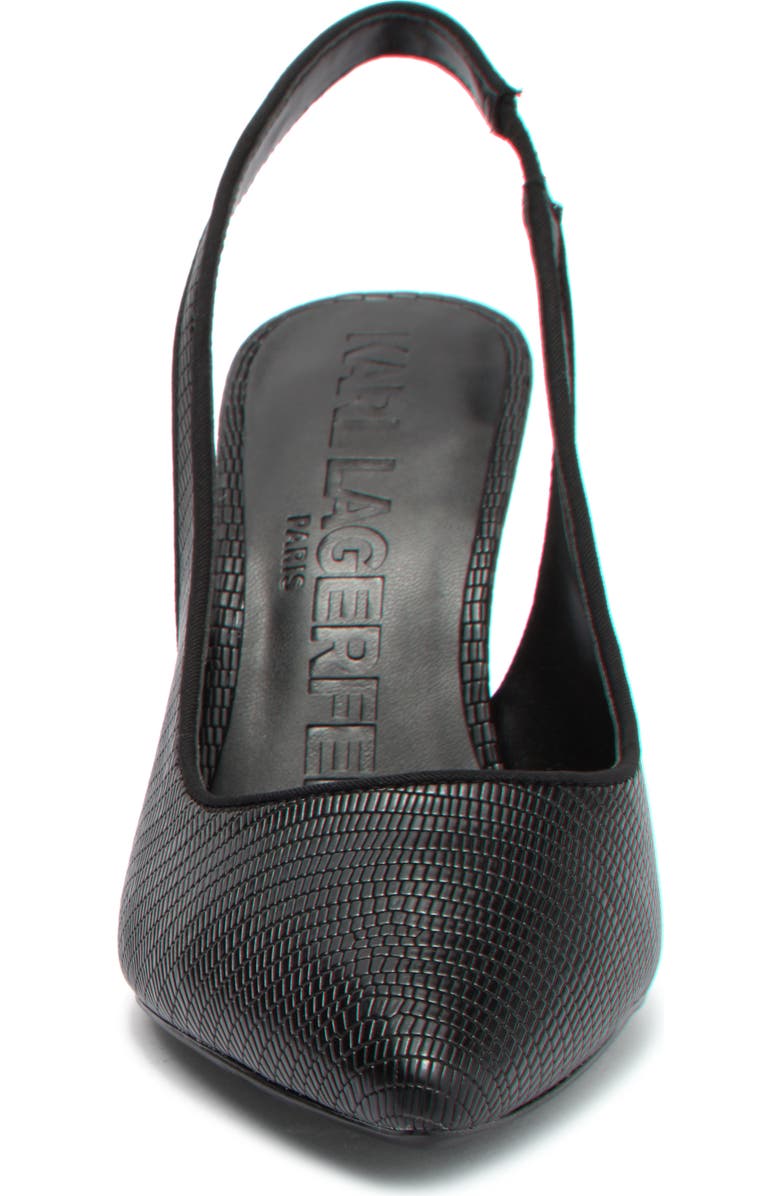 KARL LAGERFELD PARIS Glora Slingback Pump, Alternate, color,