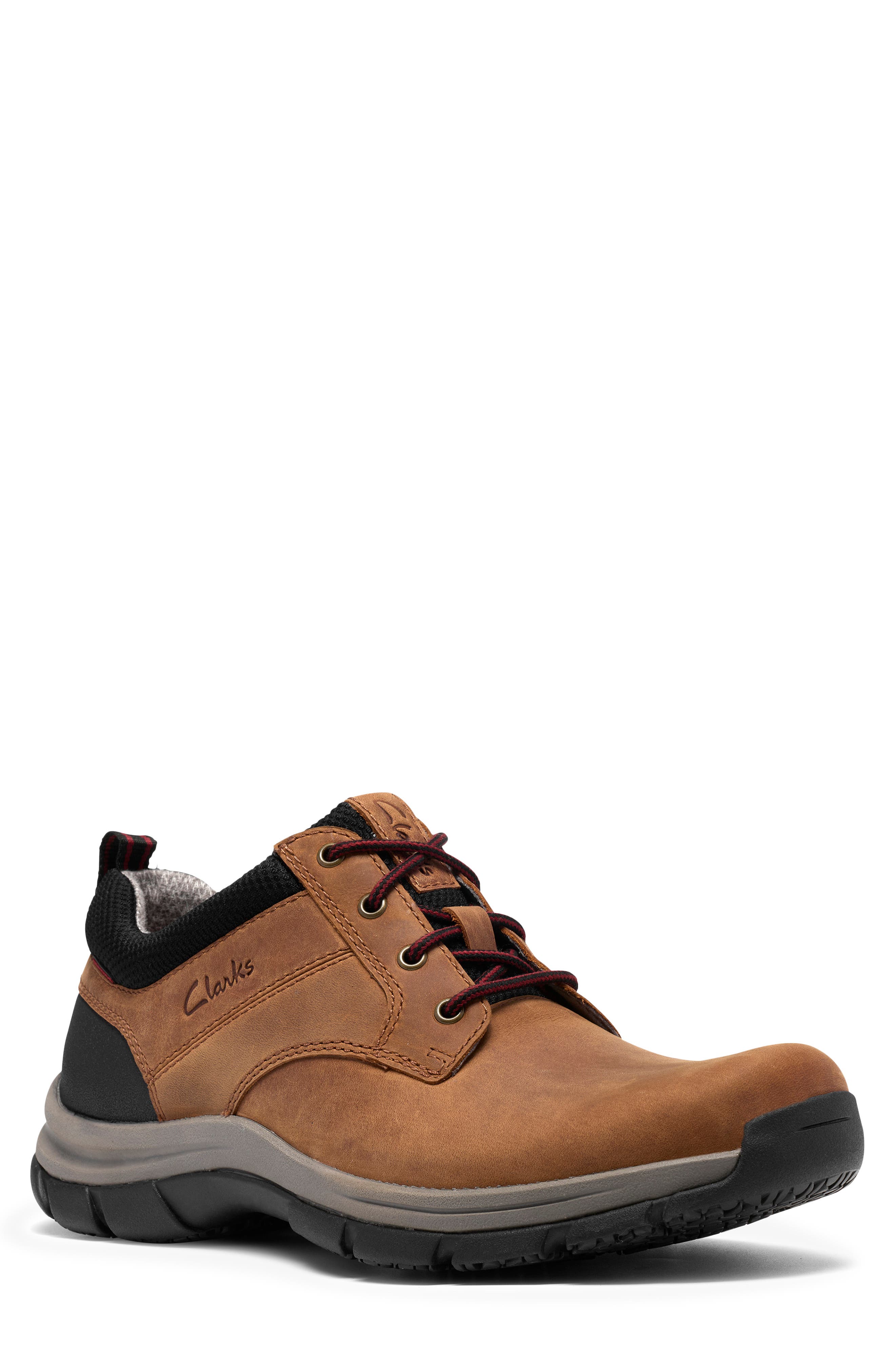 Walpath Low Leather Sneaker, Main, color, COLA NUBUCK