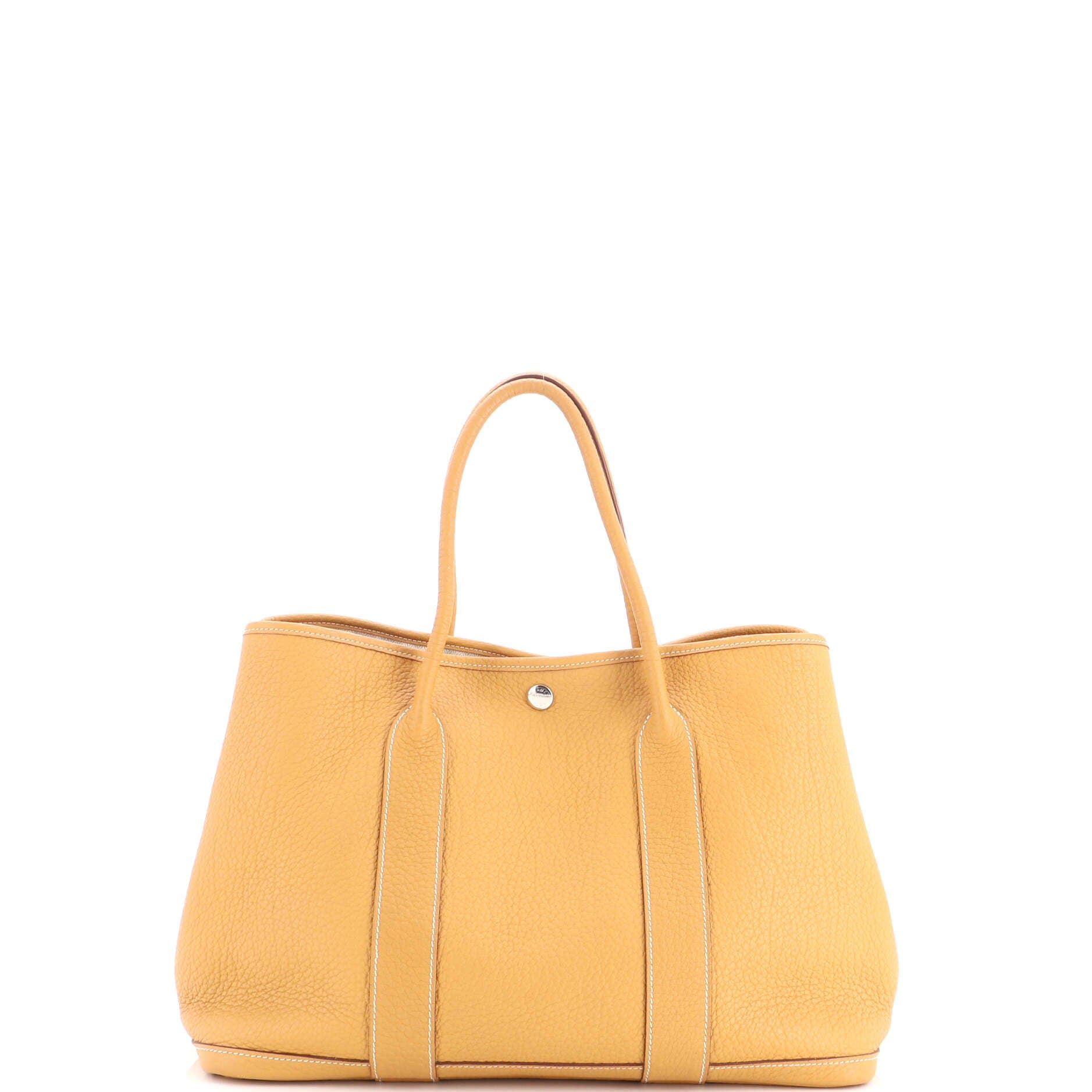 Garden Party Tote Leather 36, Alternate, color, White
