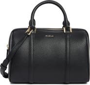 Furla Mia Lissa Small Leather Boston Bag
