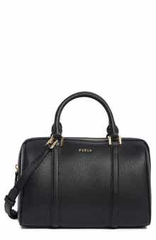 Furla Mia Lissa Small Leather Boston Bag