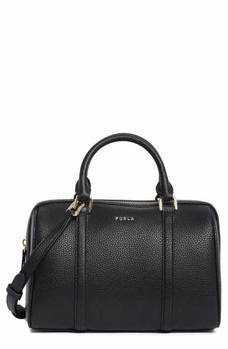 Furla Mia Lissa Small Leather Boston Bag