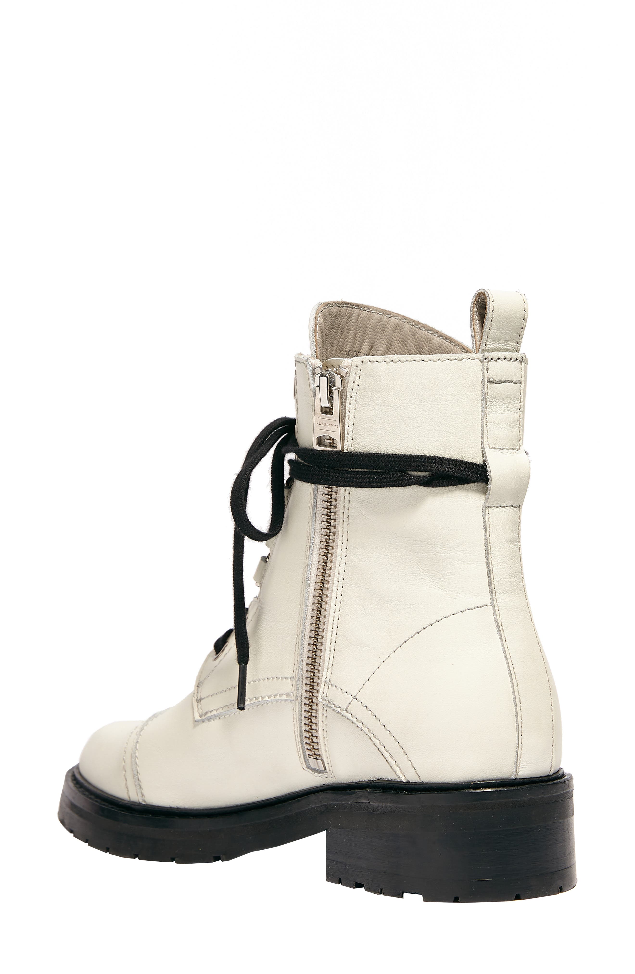 Lira Hiker Boot, Alternate, color, WHITE LEATHER