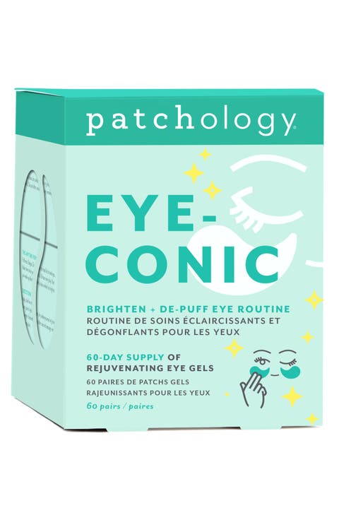 Eye-Conic Brighten + De-Puff Eye Routine Set - 60 Pairs $100 Value