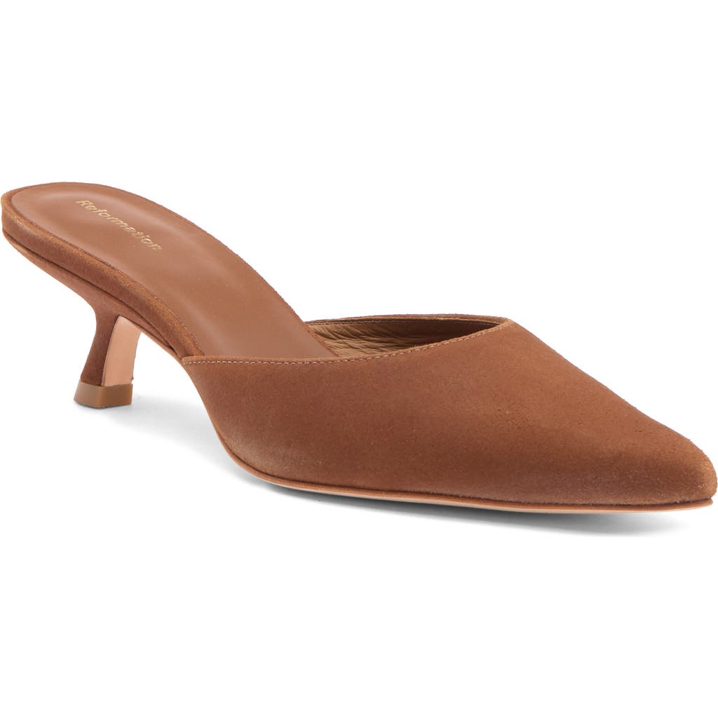 Reformation Wilda Kitten Heel Mule