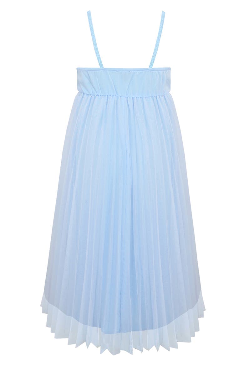 Kids' Sequin Mesh Party Dress, Alternate, color, PERIWINKLE