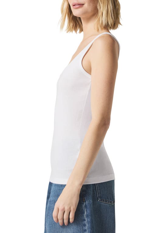 Splendid Faye Scoop Neck Tank In White