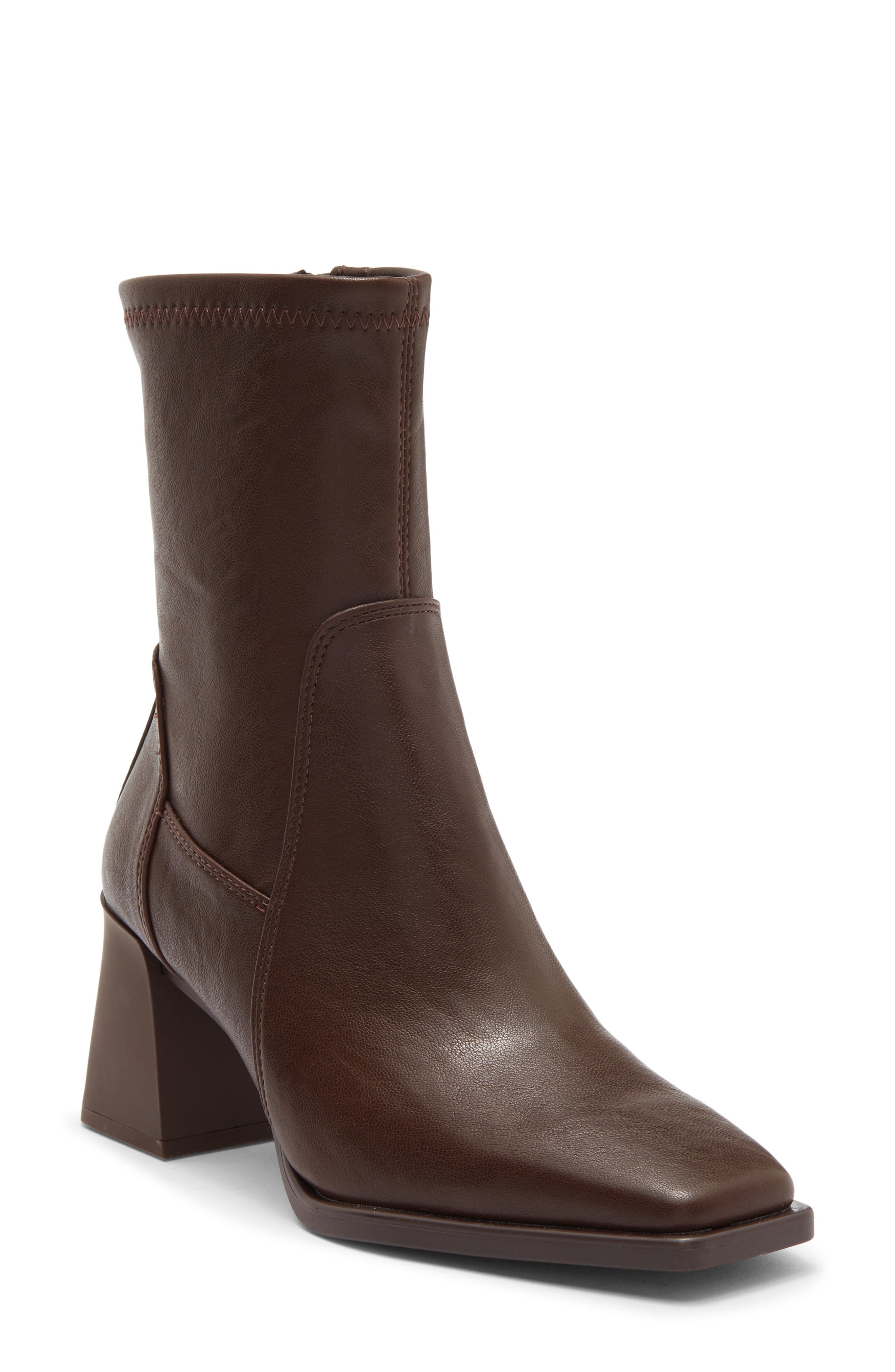Vallie Square Toe Bootie