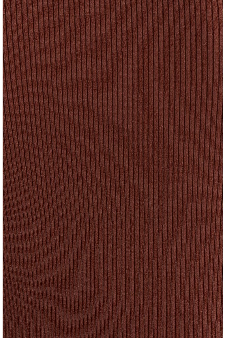 Feskies Rib Funnel Neck Sleeveless Sweater, Alternate, color, RUST/COPPR