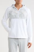 G/FORE Hybrid Quarter Zip Golf Hoodie