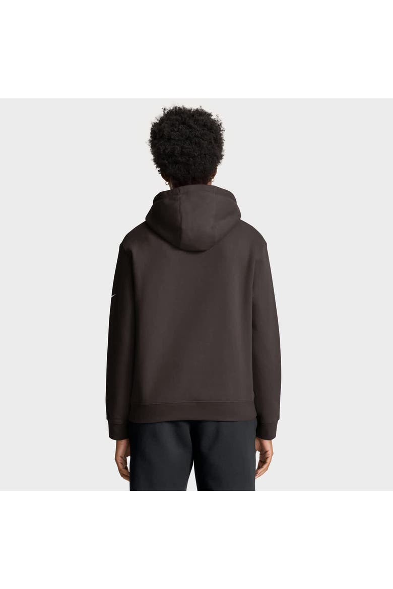 Women's Nike Brown Cleveland Browns Club Fleece Pullover Hoodie, Alternate, color, Brown