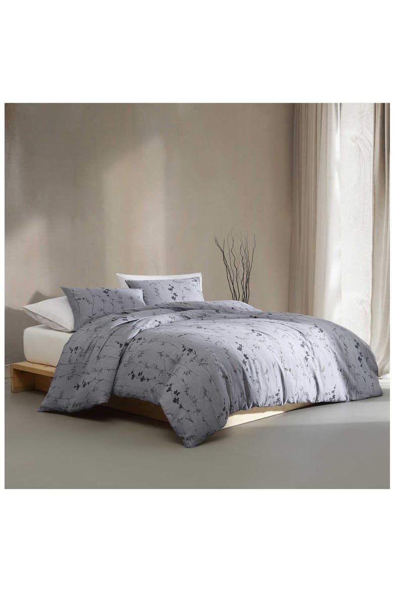 Wildflower Cotton Duvet & Shams Set, Main, color, MEDIUM PURPLE