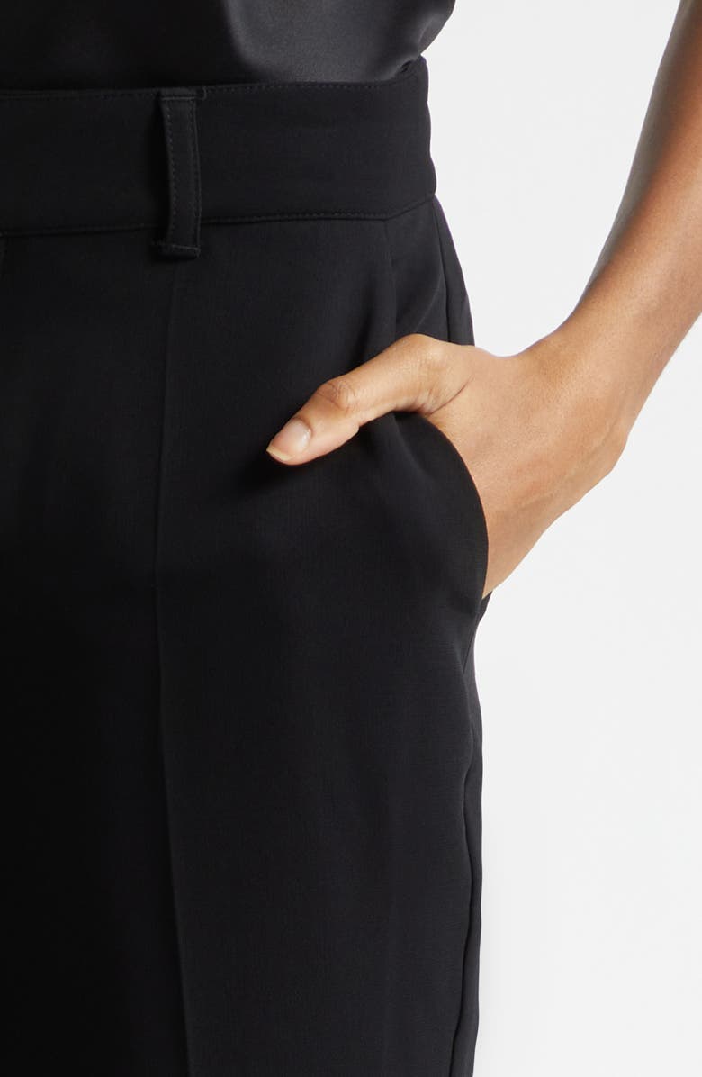 Cinq à Sept Kerry Straight Leg Pants, Alternate, color, Black