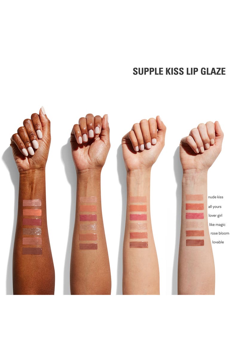 Kylie Cosmetics Supple Kiss Lip Glaze Lip Gloss, Alternate, color, Lovable