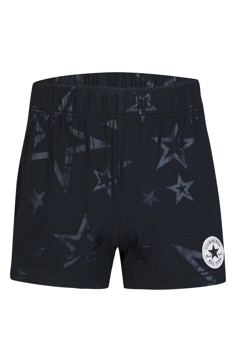 Converse Kids' Patch Shine Pull-On Shorts, Main, color, 