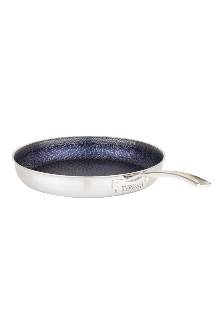 Hybrid Plus 3-Ply Nonstick Fry Pan, Main, color, STAINLESS STEEL