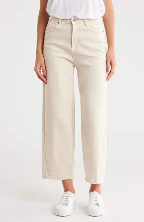 INTERNATIONAL DESIGNER Twill Barrel Pants