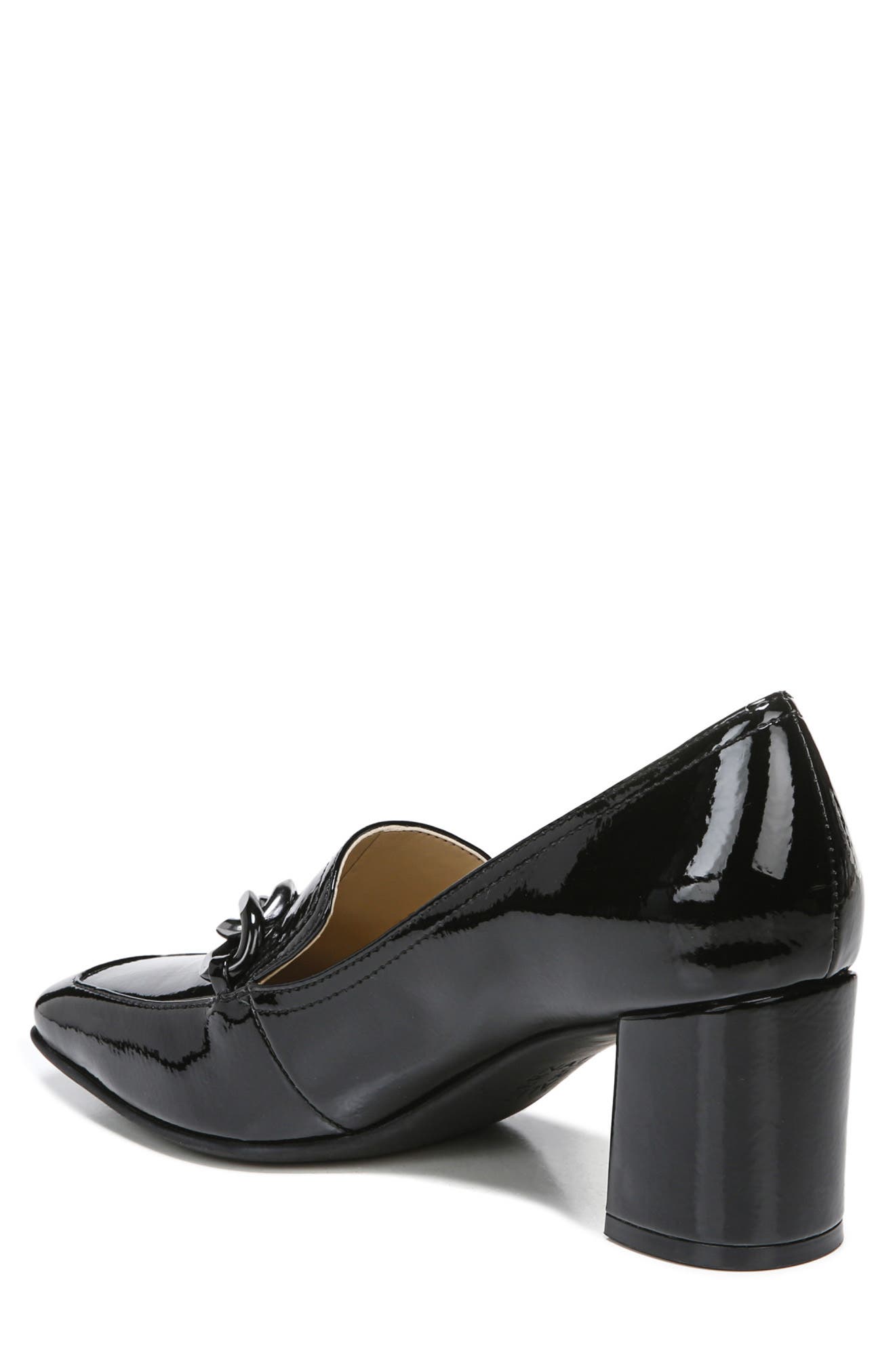 Naturalizer Wynrie Block Heel Chain Loafer, Alternate, color, 