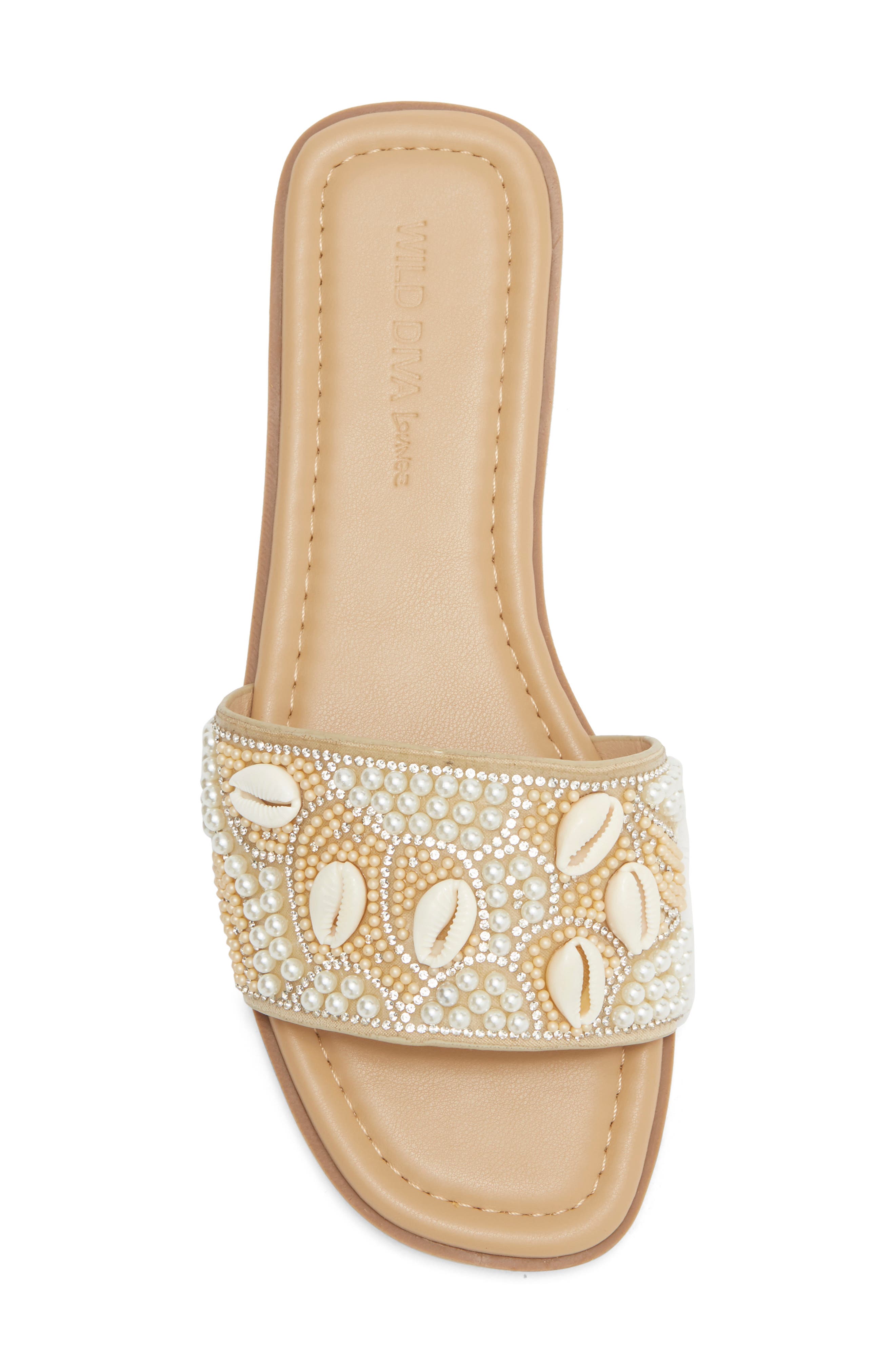 Rola Slide Sandal, Alternate, color, BEIGE