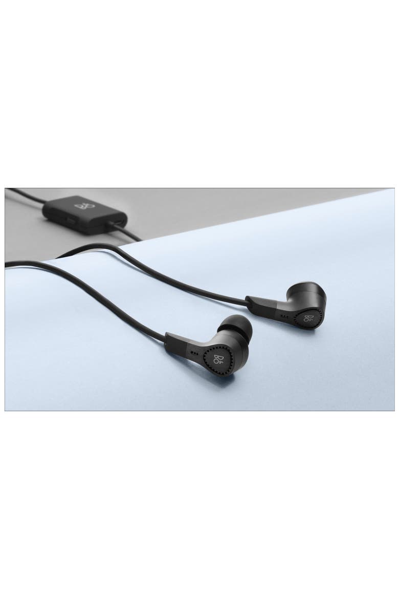 B&O PLAY E4 Noise Canceling In-Ear Headphones, Alternate, color, BLACK