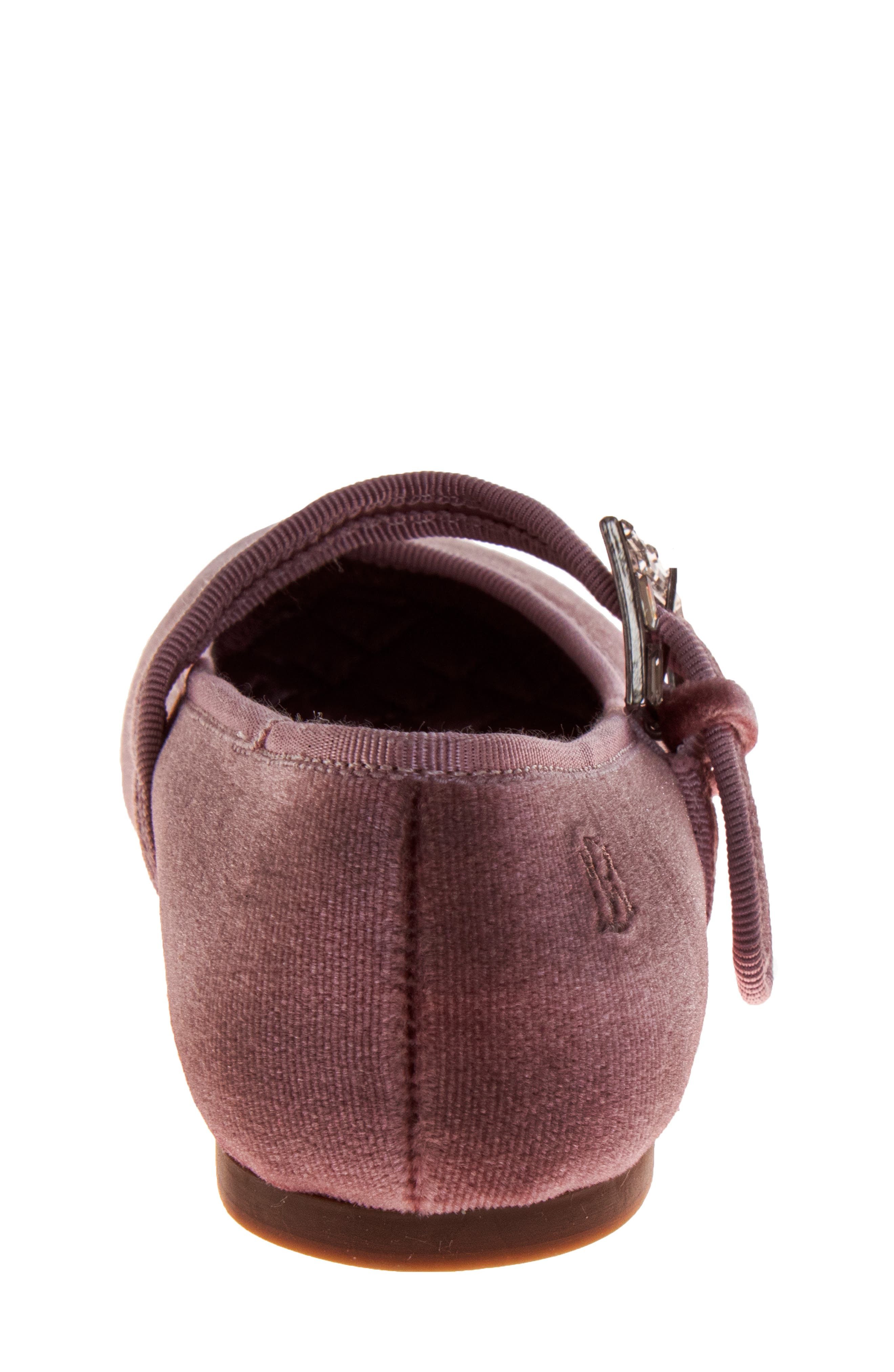 BADGLEY MISCHKA Ballerina Mary Jane Flat, Alternate, color, Pink Velvet