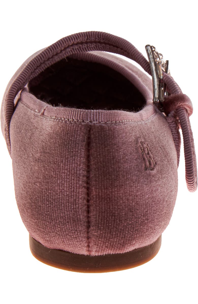 BADGLEY MISCHKA Ballerina Mary Jane Flat, Alternate, color, Pink Velvet
