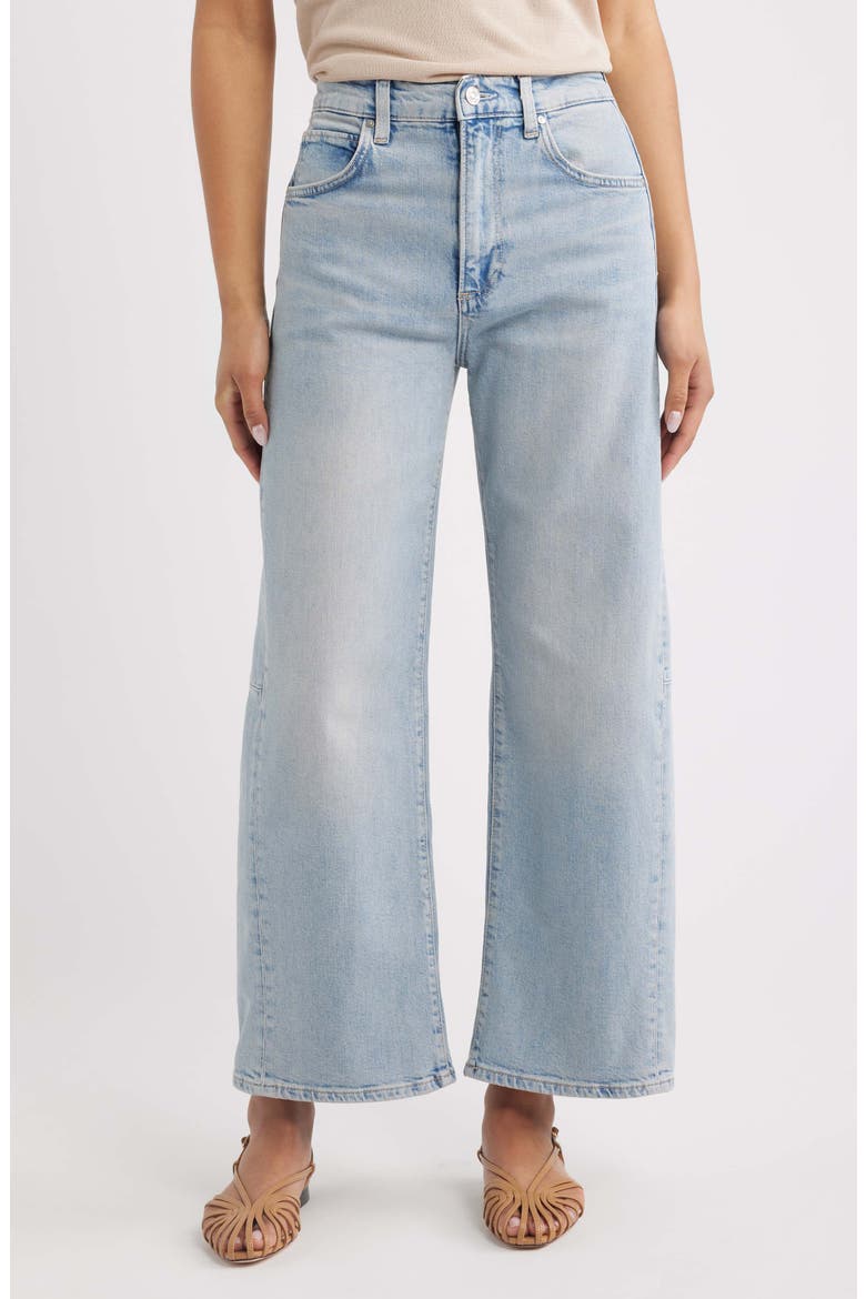 Arellia High Waist Skimmer Barrel Jeans, Main, color, MARVISTA