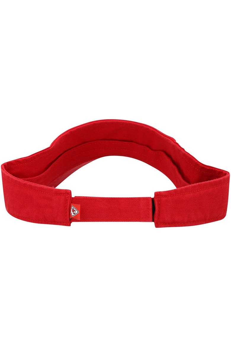 Men's '47 Red Kansas City Chiefs Clean Up Visor, Alternate, color, Red