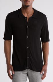 【国内正規品】 Knit Open Sleeve Short TRUTH Button-Up Nordstromrack | Shirt トップス