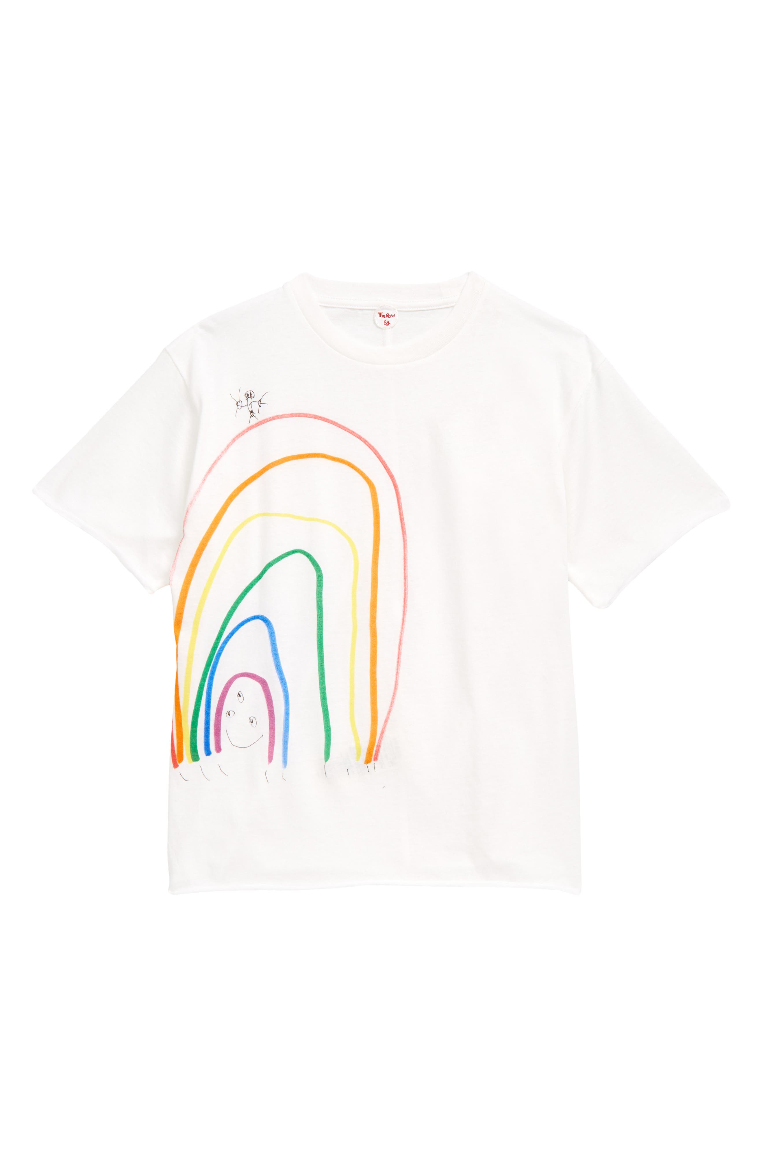 The Row Kids' Rainbow Graphic Tee (Women) | Nordstrom