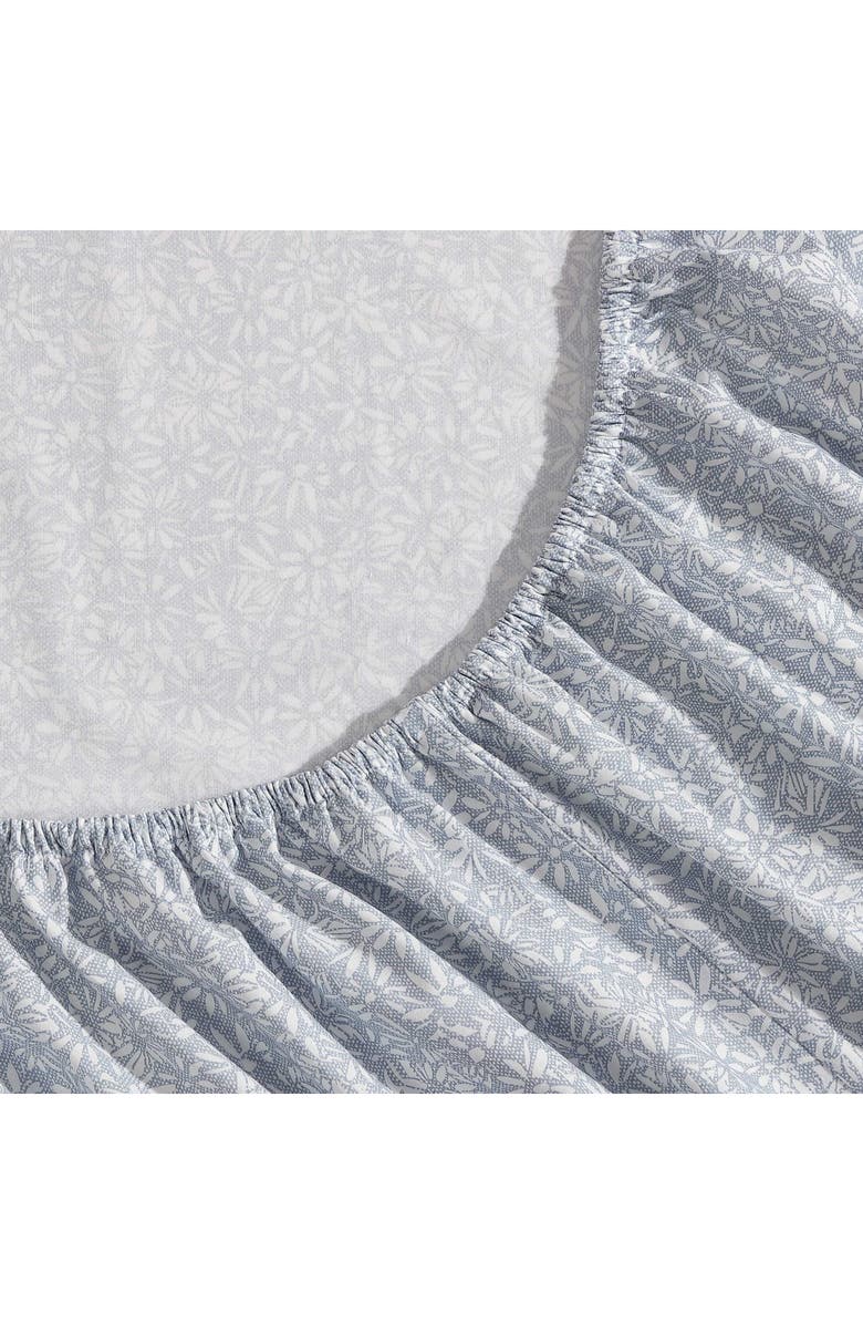 Eddie Bauer Little Blossom Cotton Sheet Set, Alternate, color, Grey