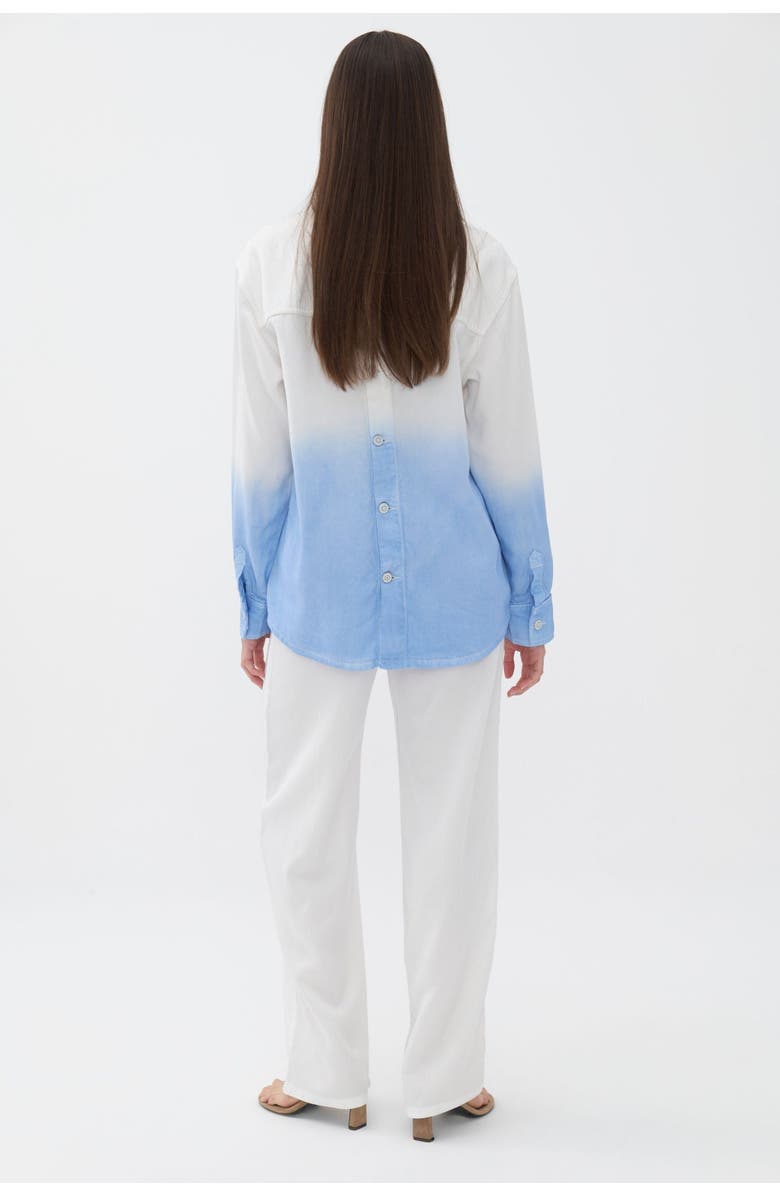 Nocturne High Waist Ombre Jeans, Alternate, color, 