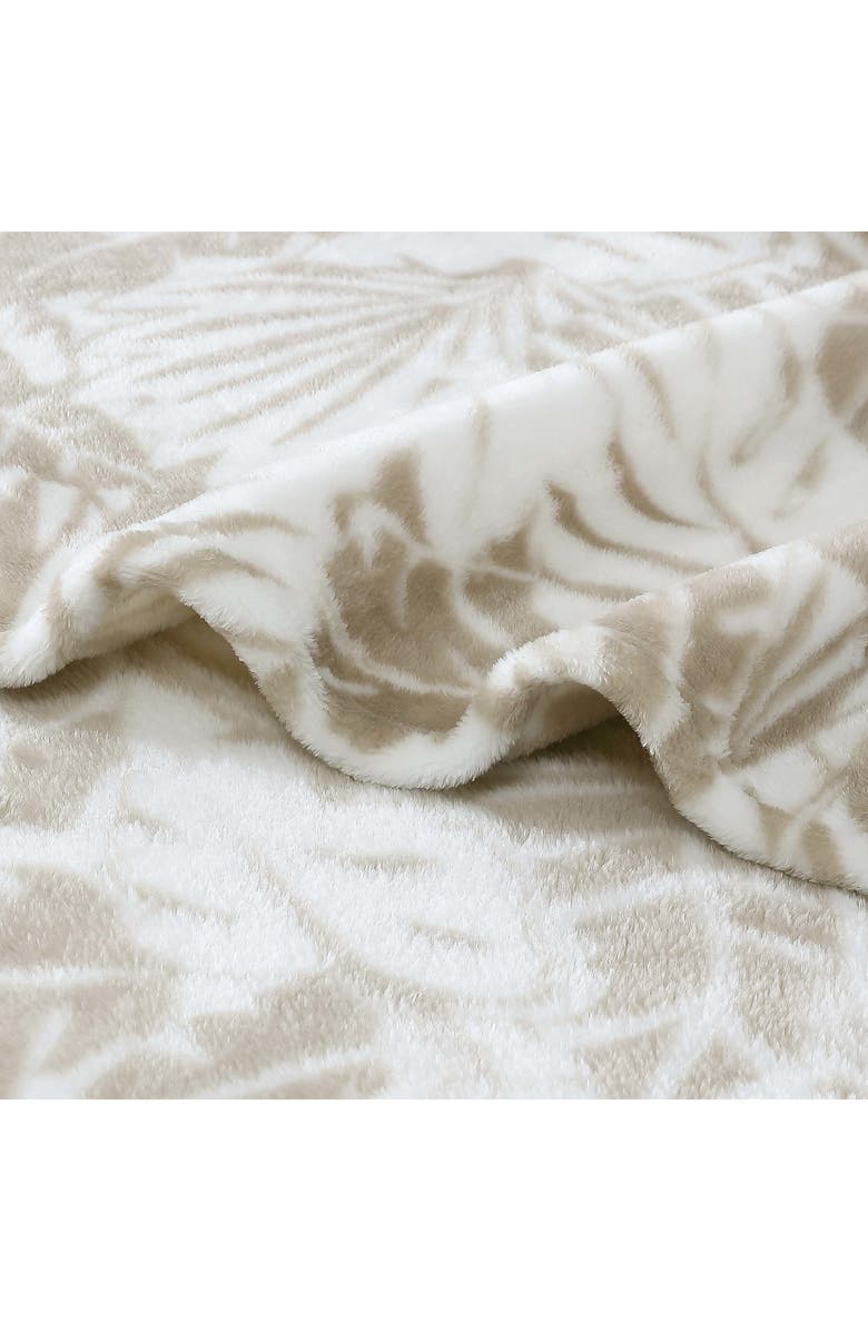 Tommy Bahama Costa Blanca Throw Blanket, Alternate, color, Dark Beige