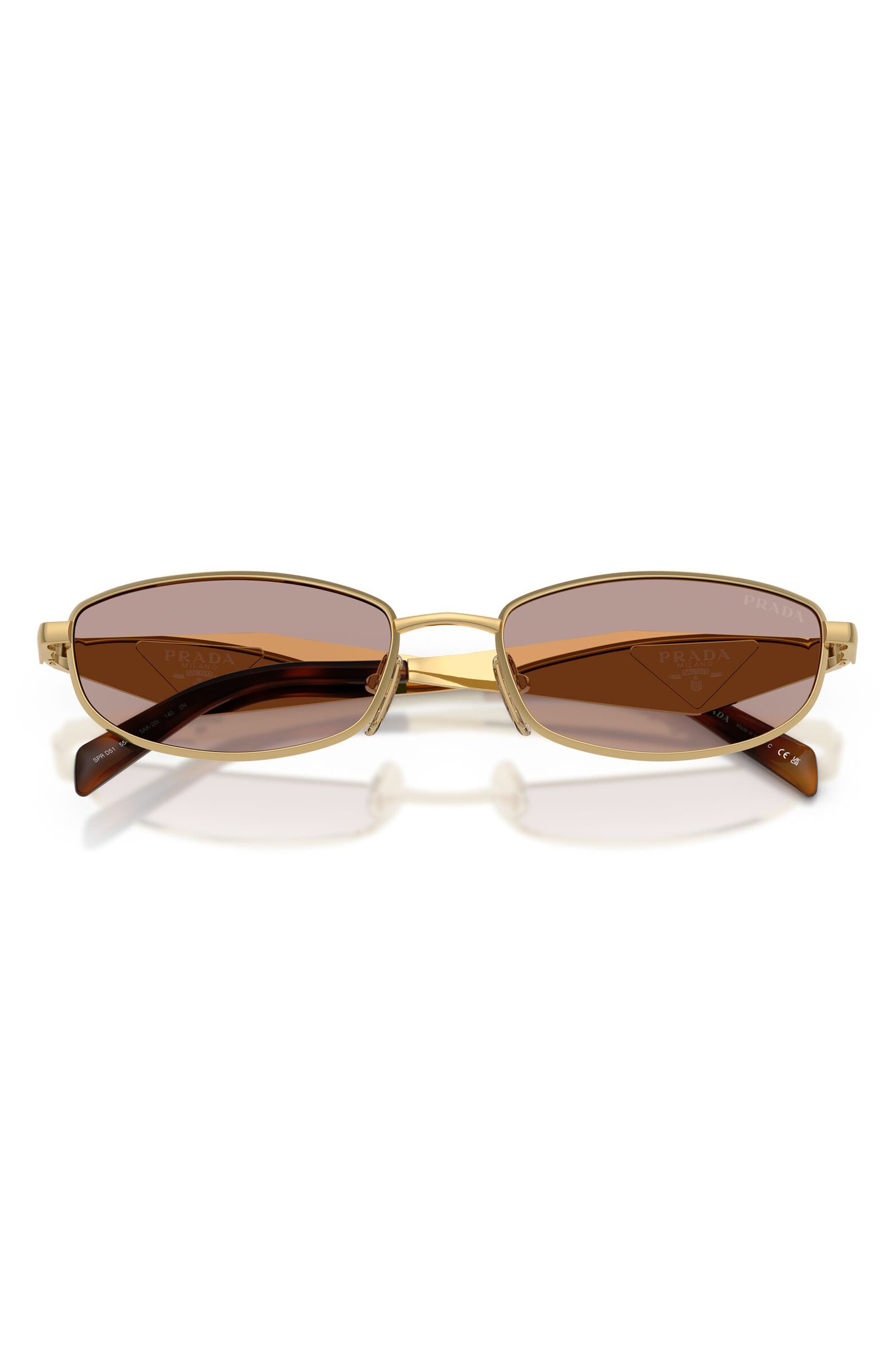 Prada 55mm Oval Sunglasses (Women) | Nordstrom