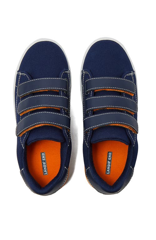 Lands' End Kids Easy On Sneakers In Navy