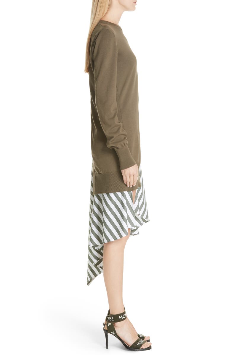 monse asymmetrical drawstring dress Alexander Wang  Alexander Wang Asymmetrical Mini Dress in Barcelona or  Shop Online Mujer 731-005972 01