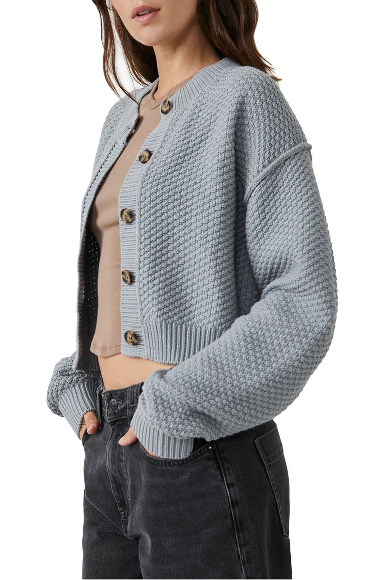 Free People Lila Crop Cardigan, Alternate, color,