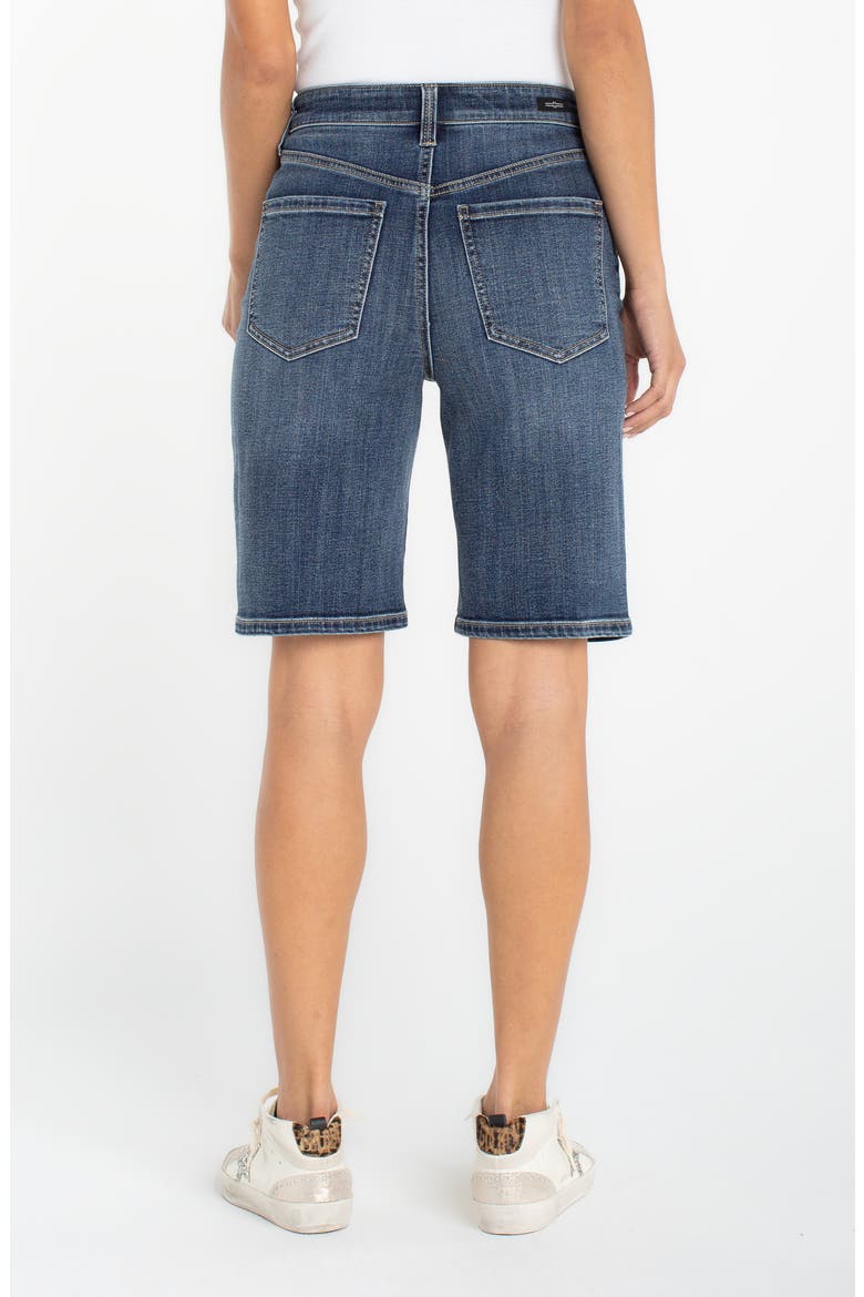High Waist 10.5-Inch Jean Shorts, Alternate, color, HARBOR HAZE